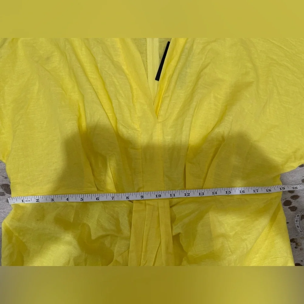 STYLEWE Yellow High Low Wrap Dress - Picture 9 of 10